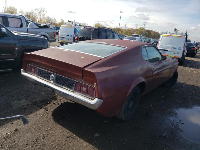 Used Car Ford Mustang 1972 Red for sale in WOODHAVEN MI online auction