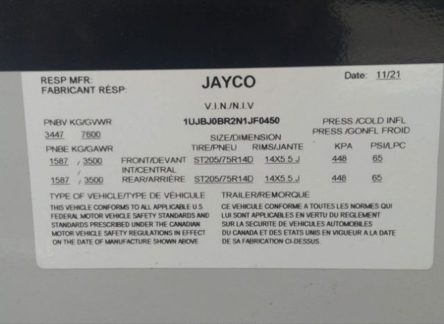 2022 JAYCO JAYFL184BH for Sale