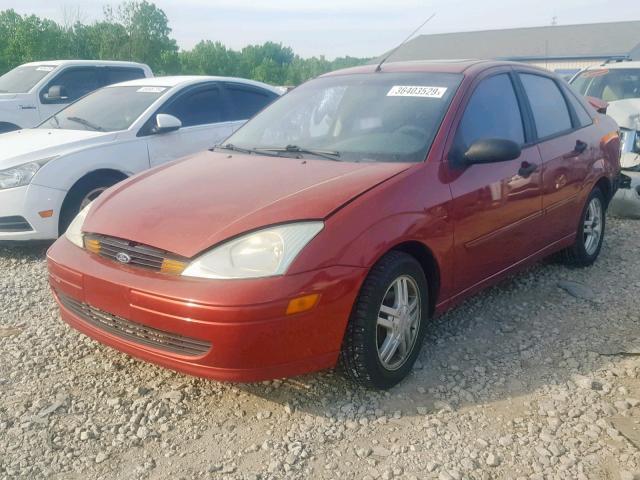 Salvage Car Ford Focus 2002 Red For Sale In Louisville Ky Online