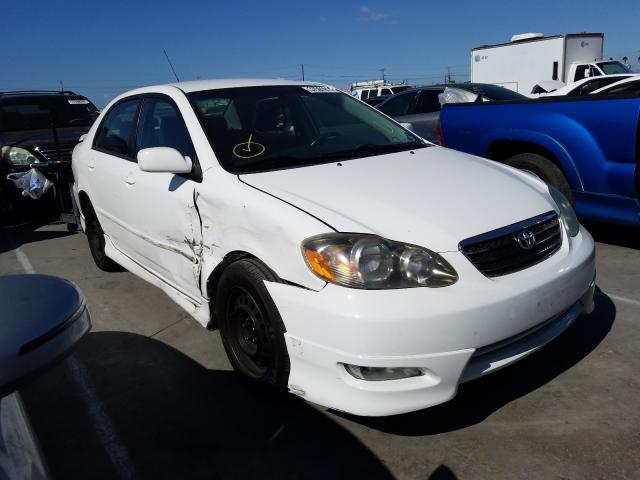 Auction Ended Salvage Car Toyota Corolla 07 White Is Sold In Sun Valley Ca Vin 1nxbr32e67z