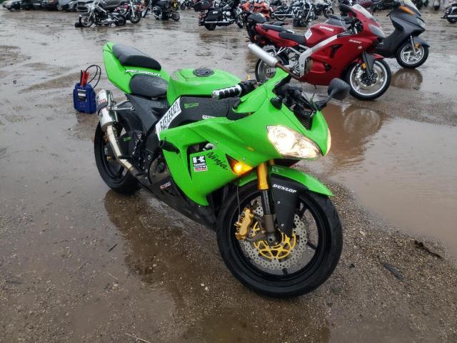 Auction Ended: Salvage Motorcycle 2005 Kawasaki Ninja Zx is Sold 