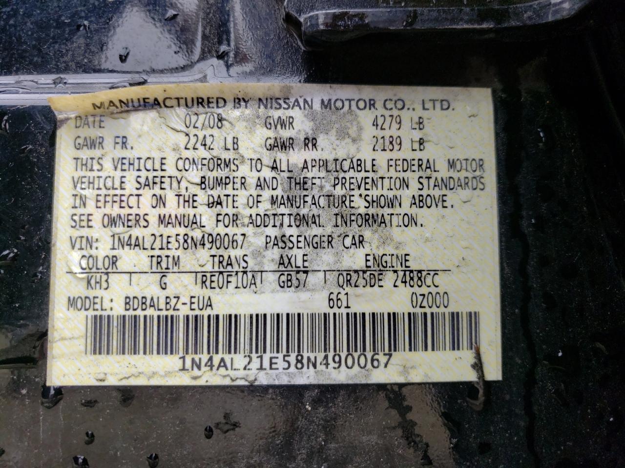 Nissan Altima for Sale