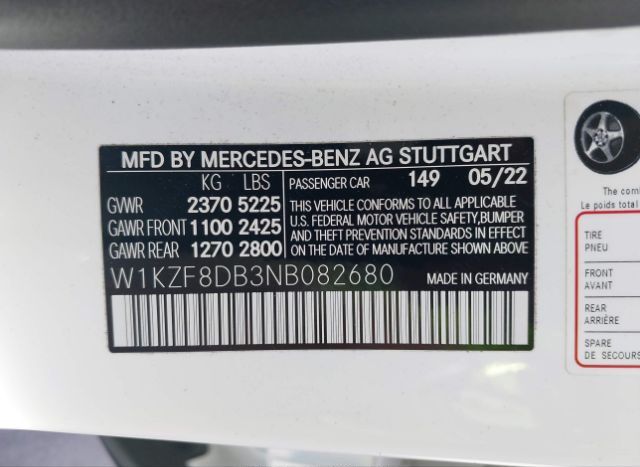 2022 MERCEDES-BENZ E 350 for Sale