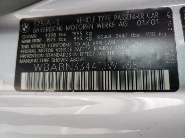 2001 BMW 325 CI for Sale