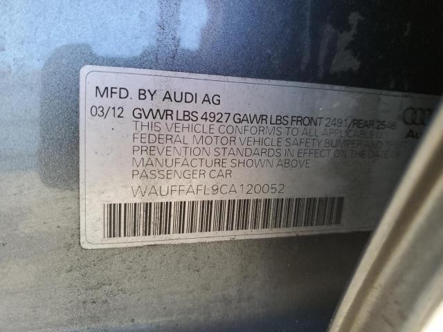2012 AUDI A4 PREMIUM PLUS for Sale