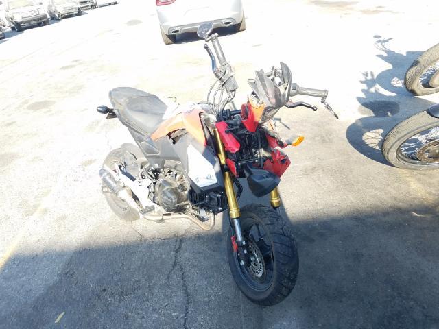 Salvage Motorcycle Honda Grom Grom Abs Red For Sale In Colton Ca Online Auction Mlhjc755xl