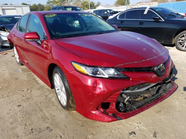 Salvage Car Toyota Camry 2020 Red For Sale In Florence Ms Online Auction 4t1c11akxlu927354