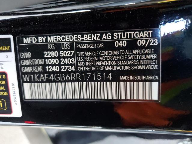 2024 MERCEDES-BENZ C 300 for Sale