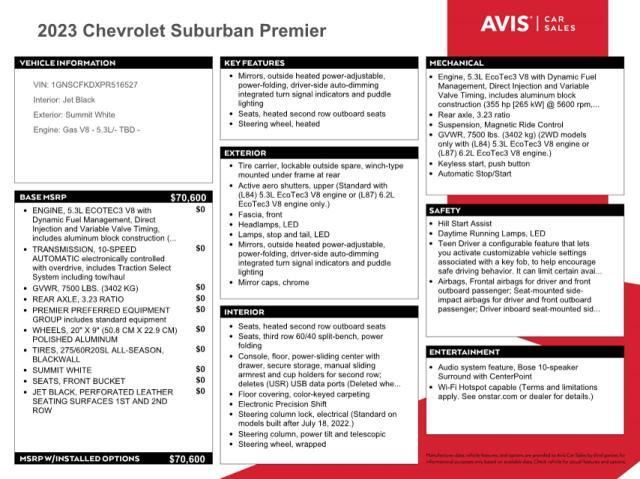 Chevrolet Suburban for Sale
