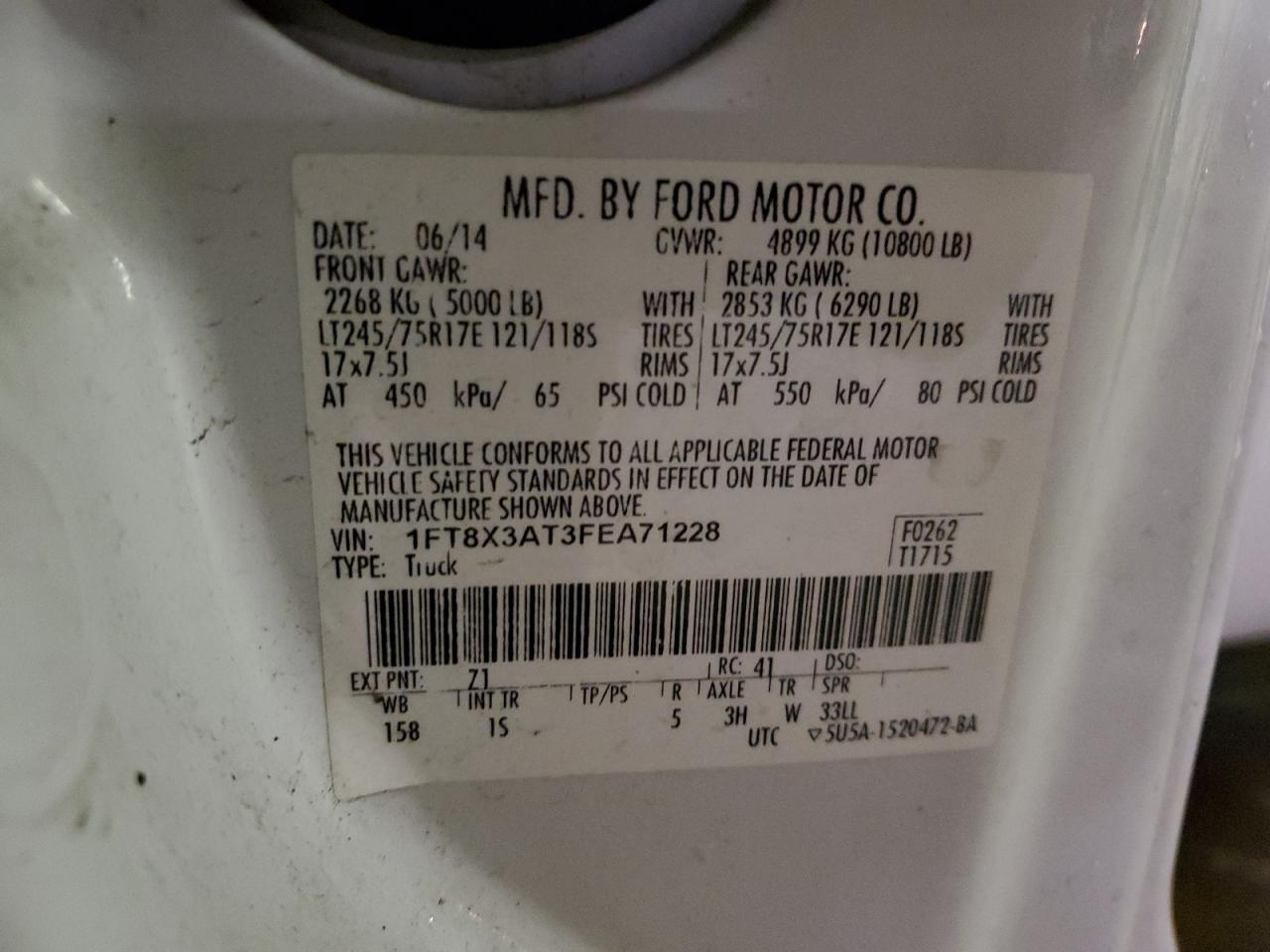 2015 FORD F-350 for Sale