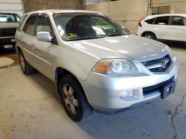 Used Car Acura Mdx 2005 Silver For Sale In Neblaine Mn Online Auction 2hnyd18265h552585