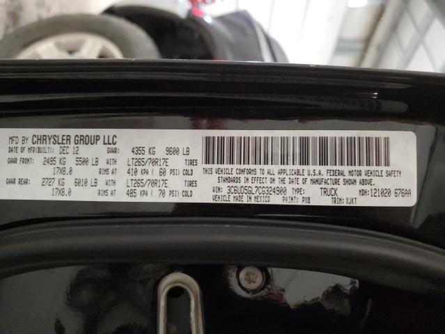 2012 DODGE RAM 2500 LONGHORN for Sale