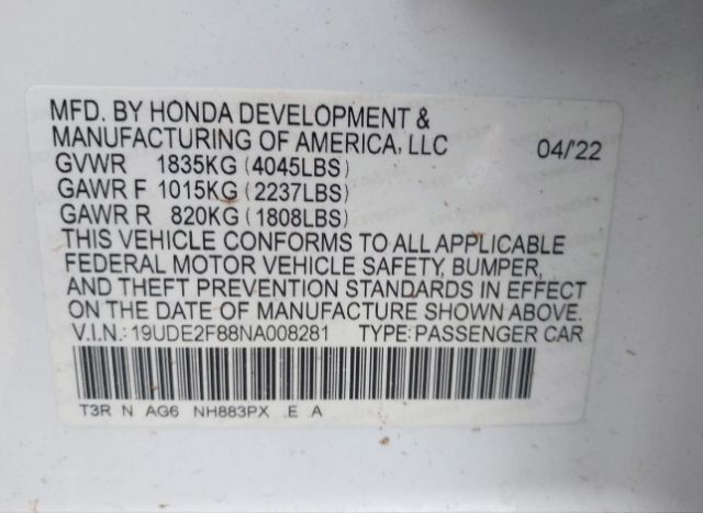 2022 ACURA ILX for Sale