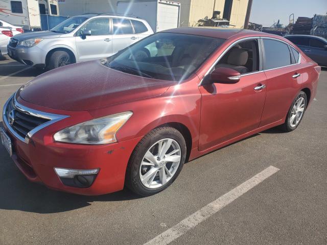 Salvage Car Nissan Altima 2013 Burgundy For Sale In Bakersfield Ca 