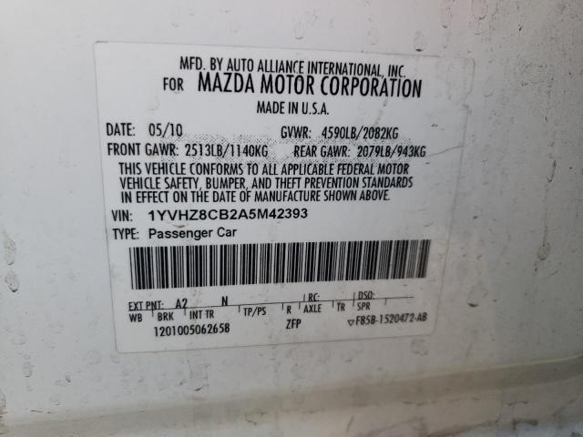 2010 MAZDA 6 S for Sale