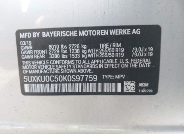 2019 BMW X6 for Sale