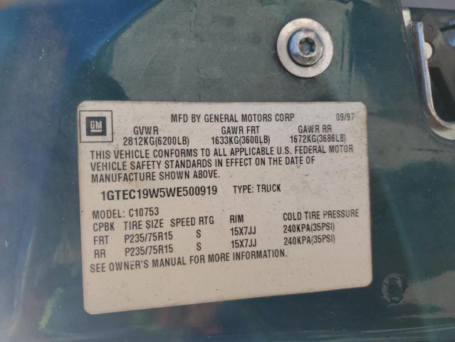 1998 GMC SIERRA C1500 for Sale
