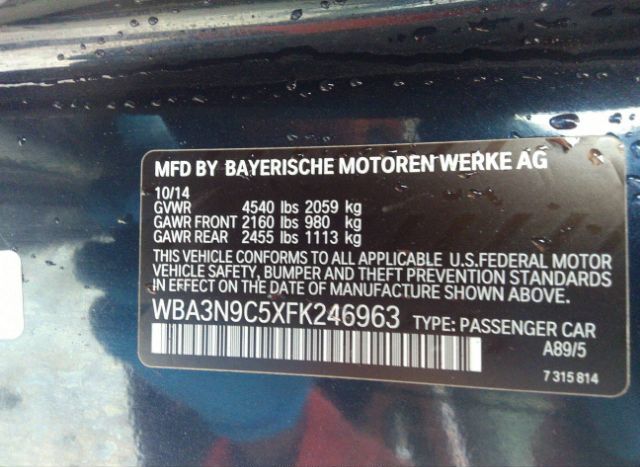 2015 BMW 4 SERIES for Sale