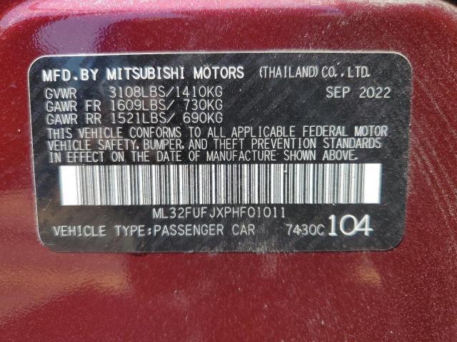 2023 MITSUBISHI MIRAGE G4 ES for Sale