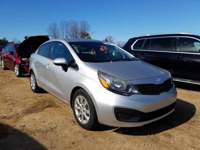 Auction Ended Salvage Car Kia Rio 14 Silver Is Sold In China Grove Nc Vin Knadm4a35e