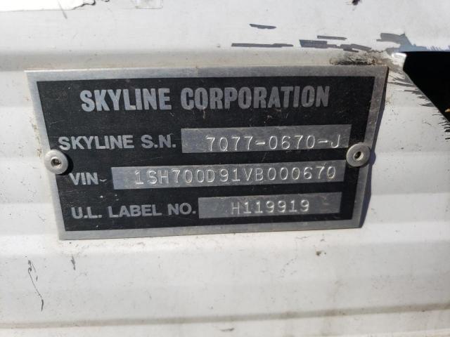 1997 SKYLINE WEEKENDER for Sale