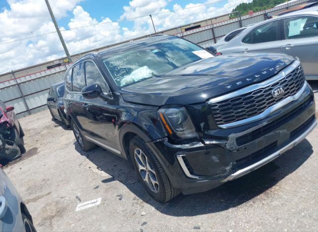 Salvage 2020 KIA TELLURIDE For Sale In Houston TX 5XYP34HC7LG******