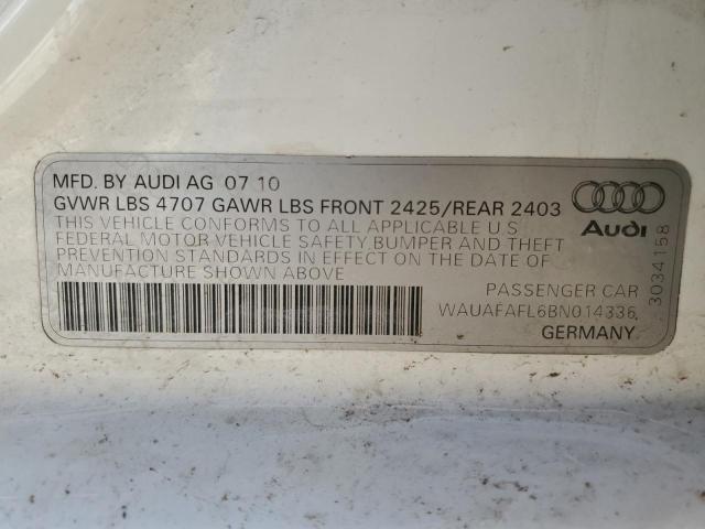 2011 AUDI A4 PREMIUM for Sale