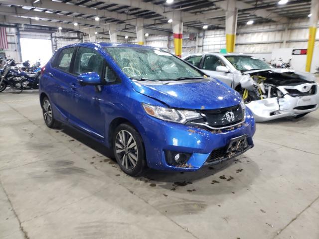 Salvage Car Honda Fit 17 Blue For Sale In Woodburn Or Online Auction Jhmgk5h80hs