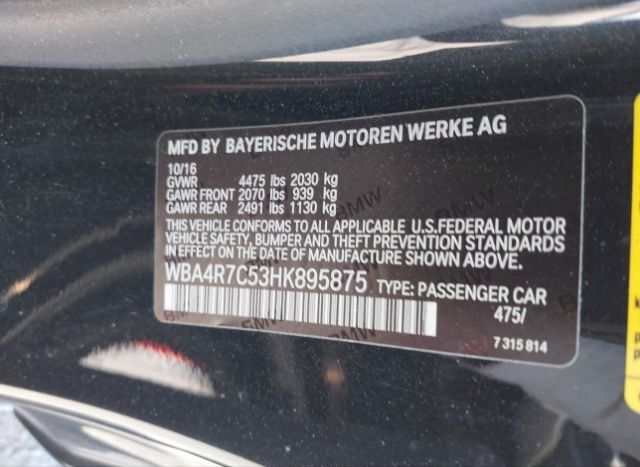2017 BMW 430I for Sale