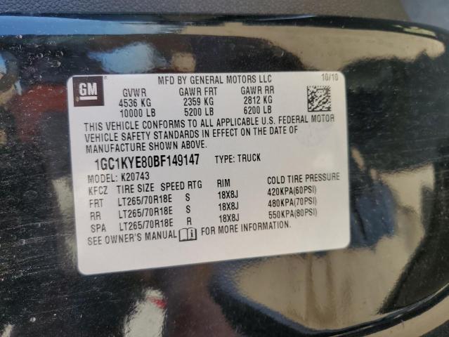 2011 CHEVROLET SILVERADO K2500 HEAVY DUTY LTZ for Sale
