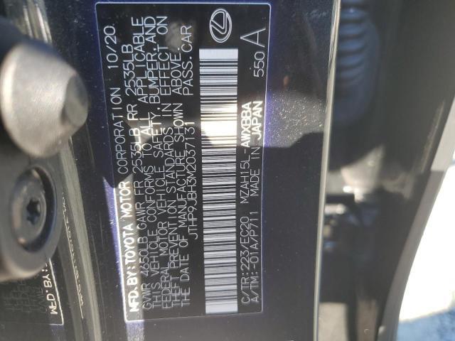2021 LEXUS UX 250H for Sale