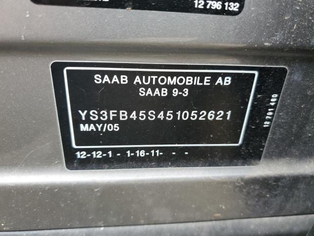 2005 SAAB 9-3 LINEAR for Sale