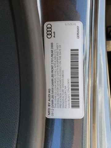2013 AUDI A7 PRESTIGE for Sale