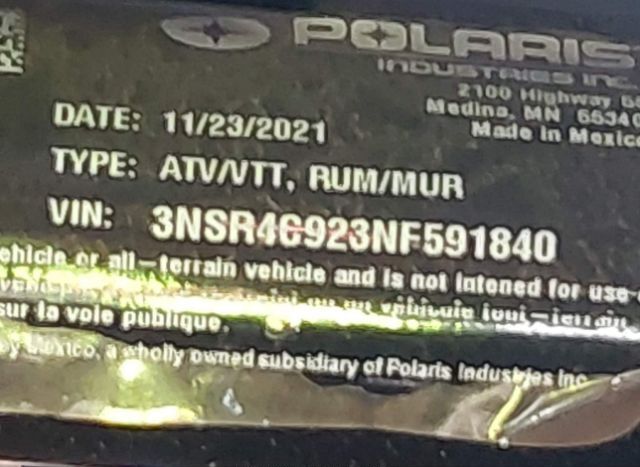 2022 POLARIS RZR for Sale