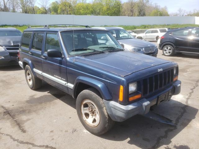 Auction Ended Used Car Jeep Cherokee 00 Blue Is Sold In Marlboro Ny Vin 1j4ff48s2yl