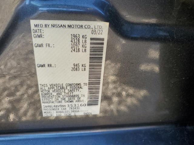 2022 NISSAN ALTIMA S for Sale
