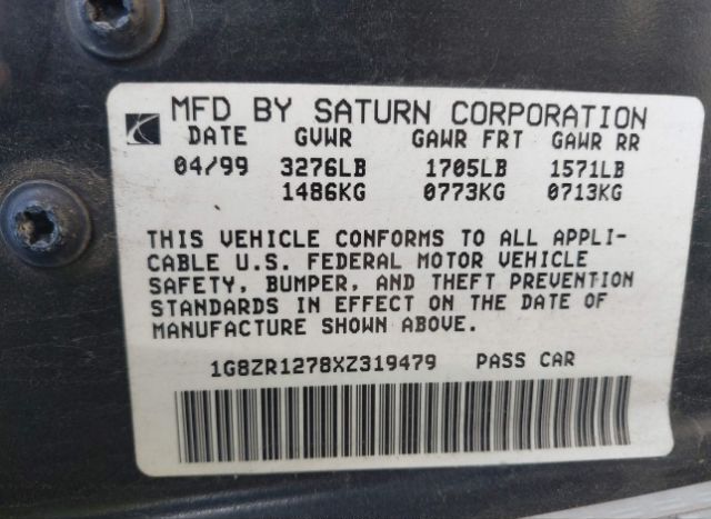 1999 SATURN SC2 for Sale