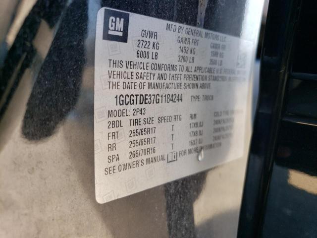 2016 CHEVROLET COLORADO Z71 for Sale