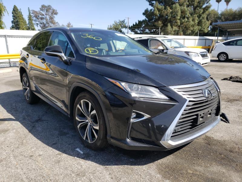 Auction Ended: Salvage Car Lexus Rx 350 2017 Black is Sold in VAN NUYS ...