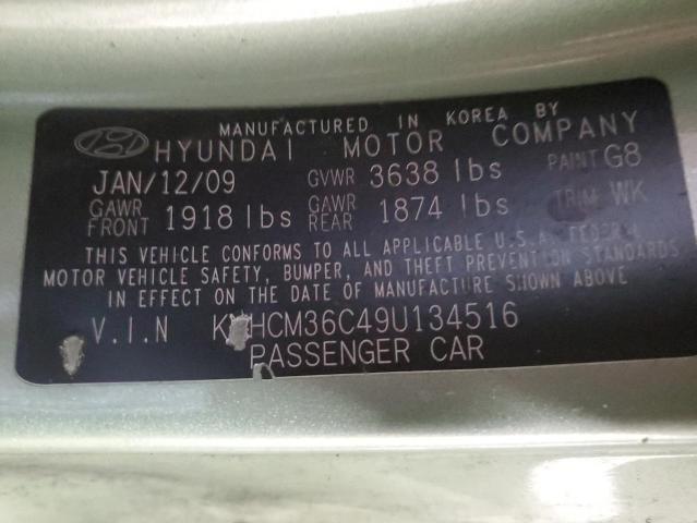 2009 HYUNDAI ACCENT GS for Sale