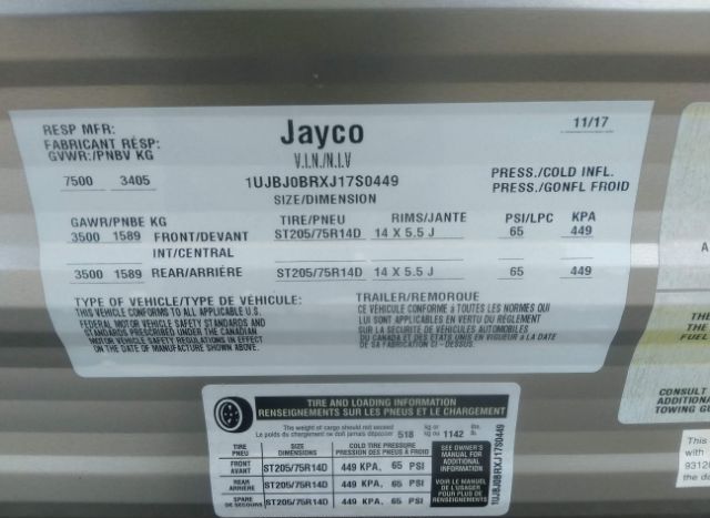 2018 JAYCO JAY FLIGHT 29QBH / G2 29RLS / FLIGHT G2 31RKS for Sale