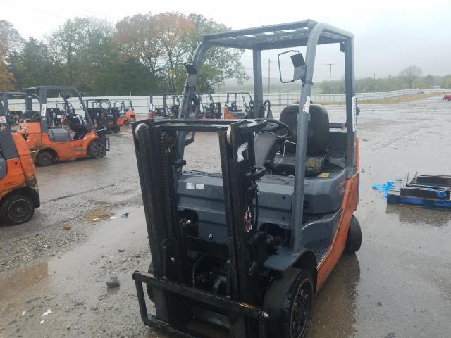 Salvage Industrial Toyota Forklift 2013 Orange For Sale In Lebanon Tn Online Auction 44588