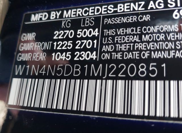 2021 MERCEDES-BENZ AMG GLA 45 for Sale