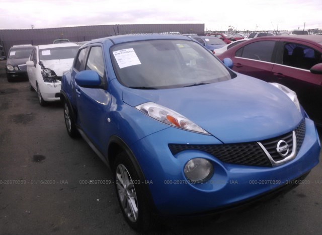 Salvage Car Nissan Juke 2011 Blue For Sale In San Diego Ca Online