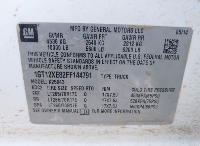 2015 GMC SIERRA 2500HD for Sale