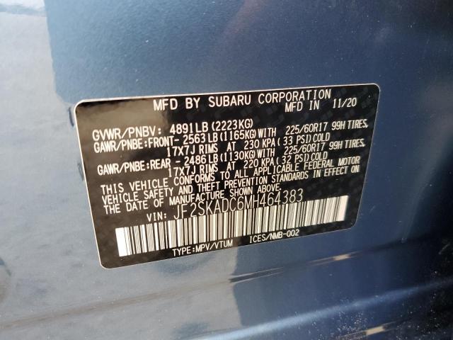2021 SUBARU FORESTER for Sale