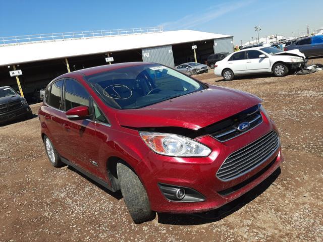 Salvage Car Ford C Max Energi 13 Red For Sale In Phoenix Az Online Auction 1fadp5cu6dl