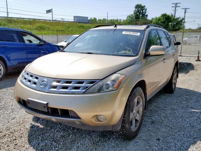 Used Car Nissan Murano 2004 Gold For Sale In Northfield Oh Online 