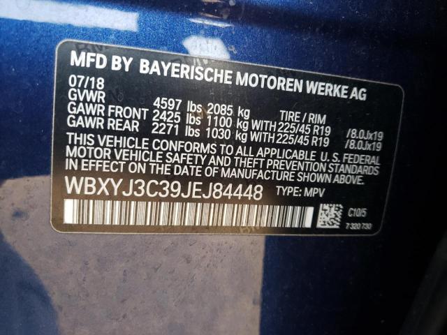 2018 BMW X2 SDRIVE28I for Sale