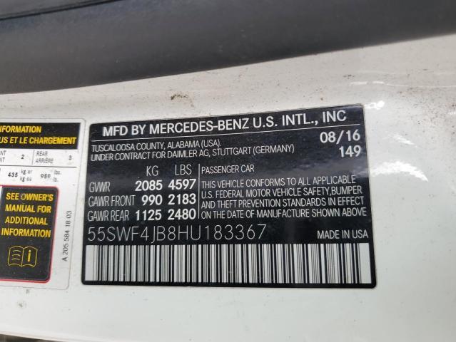 2017 MERCEDES-BENZ C 300 for Sale
